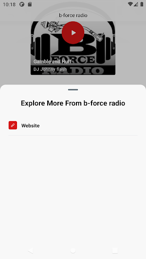 BFORCERADIO.COM Screenshot 2