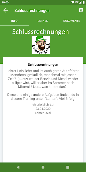 Lehrer Loisl lehrt mit Lörning Screenshot 1
