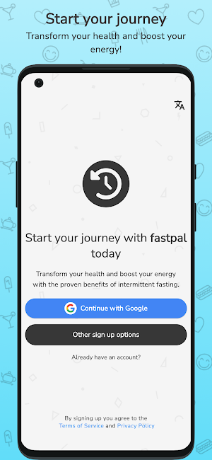 Fastpal - Intermittent Fasting Screenshot 1