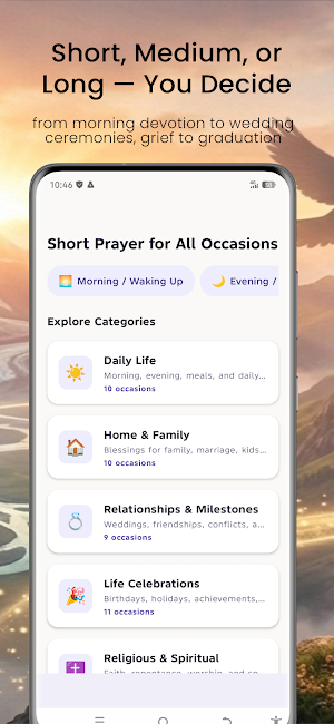 Short Prayer for All Occasions Screenshot 2