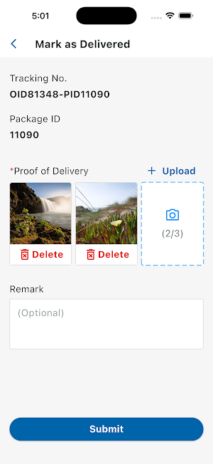 SiteGiant Driver App Screenshot 3