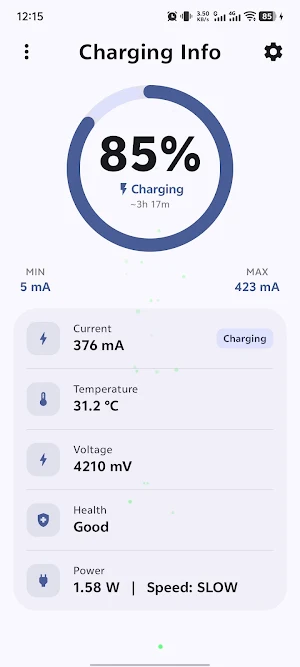 Charging Info - Battery Health Screenshot 0
