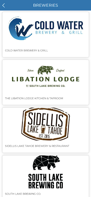 Beer Trail South Lake Tahoe Screenshot 2