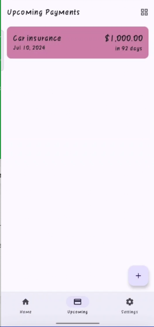 Pocket Planner Screenshot 1