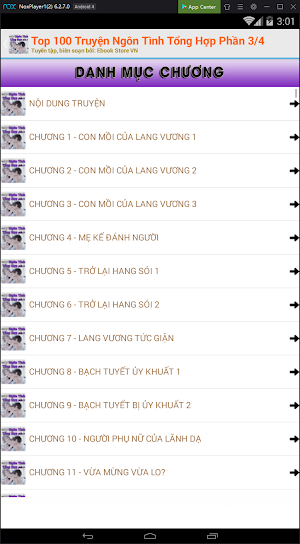 Top 100 Truyện Ngôn Tình Tổng Hợp 3/4 Screenshot 3