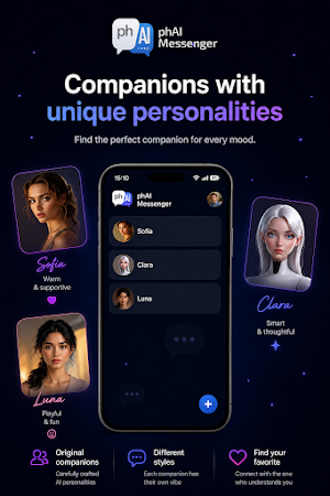 Phai - Messenger: AI Chatbot Screenshot 1