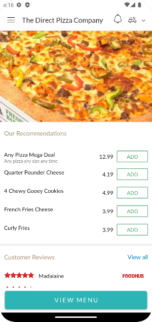 Direct Pizza In Downham Market Screenshot 1