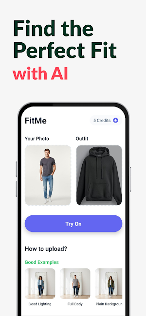FitMe - Virtual Try On Clothes Screenshot 3