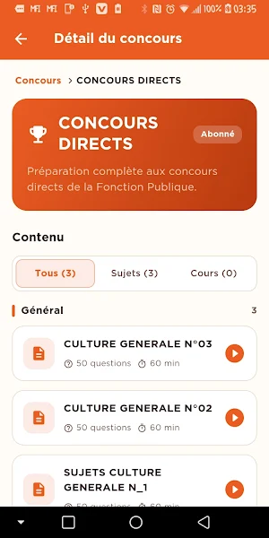 MAIGA FORMATIONS IPECO Screenshot 3