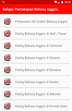 Belajar Percakapan Bahasa Inggris Screenshot 0
