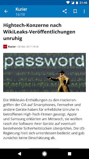 Austria News Screenshot 2