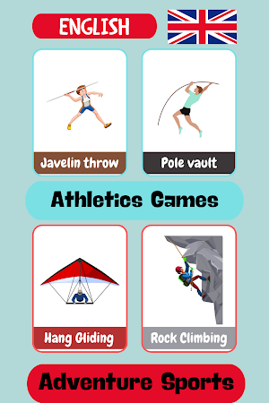 Sports and Hobbies Flashcards Screenshot 0