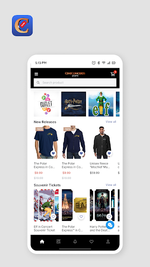The CineConcerts Store Screenshot 0