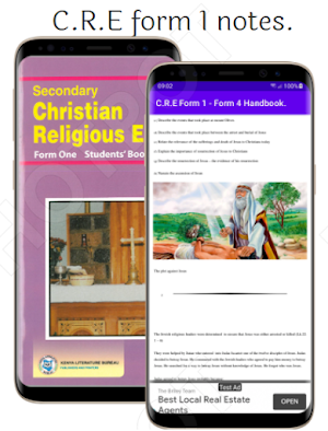 C.R.E: Form 1 - 4 Klb notes Screenshot 0