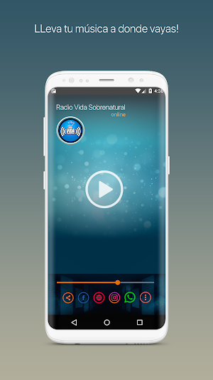 Radio Vida Sobrenatural Screenshot 1