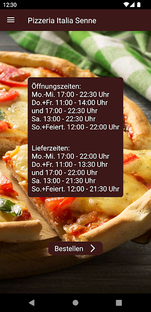 Pizzeria Italia Senne Screenshot 3