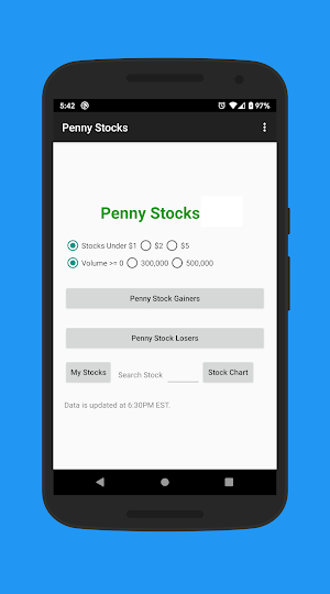 Penny Stocks Screenshot 0