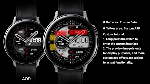 Half Screen Silver ZKin Watch Screenshot 3