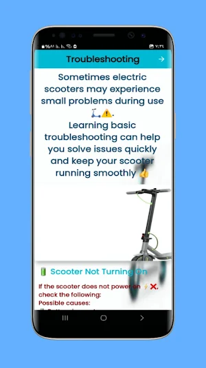 roinside electric scooter guid Screenshot 3