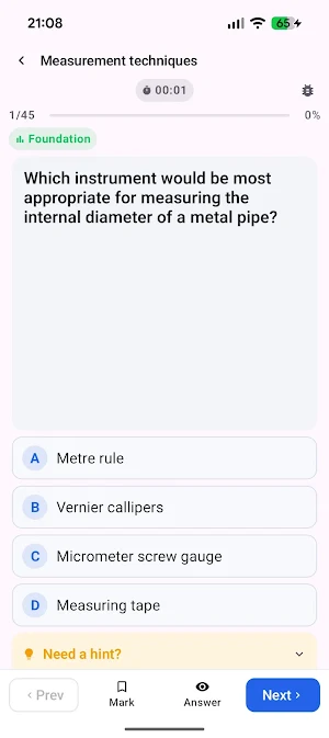 IGCSE Past Papers & Quizzes Screenshot 3