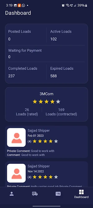 CashFreight Screenshot 1