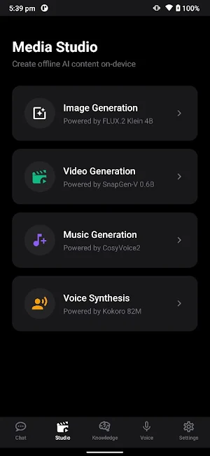 Nexus AI: Private Offline LLM Screenshot 0