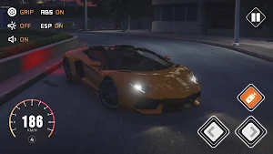 Car Aventador Lamborghini Game Screenshot 3