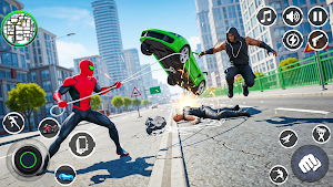 Spider Rope Hero Rescue City Screenshot 2