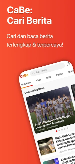 CaBe: Cari & Baca Berita Screenshot 0