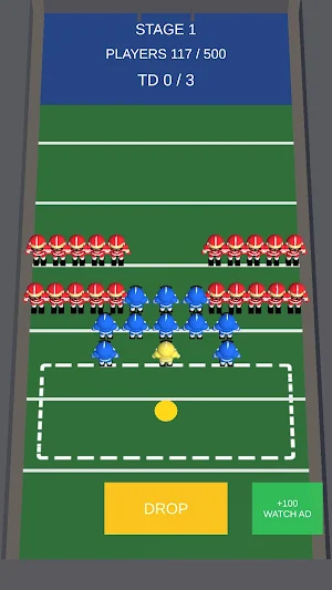 Touchdown Pusher Screenshot 1