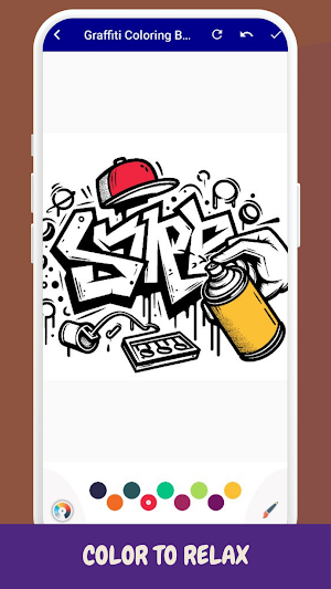Street Art Graffiti Coloring Screenshot 3
