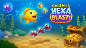Gold Fish Hexa Blast! screenshot 7
