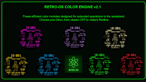 Retro OS Watch Face Screenshot 1