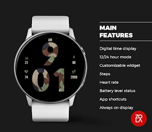 Army Digital Watch Face Screenshot 1