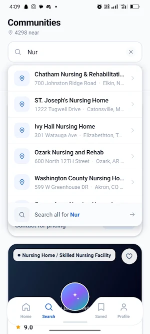 Info Senior Care Screenshot 2
