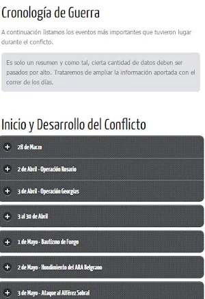 Malvinas, 33 años después Screenshot 1
