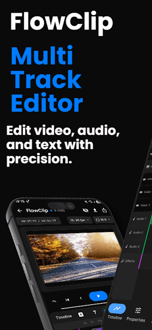 FlowClip: Video Editor & Maker Screenshot 0