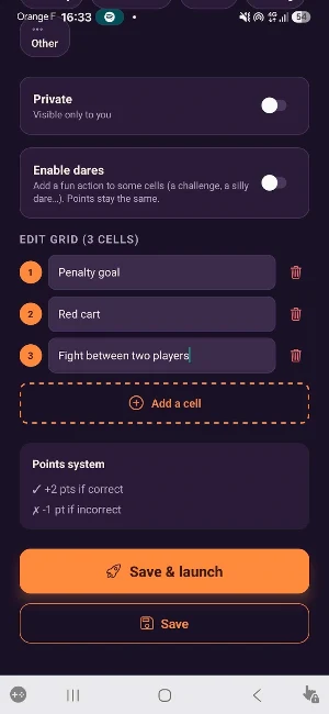 Apero Bingo Screenshot 2