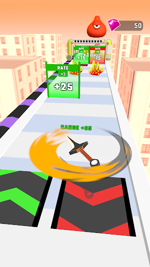 Throw Knife Run Screenshot 2