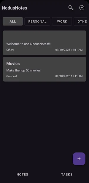 NodusNotes Screenshot 0