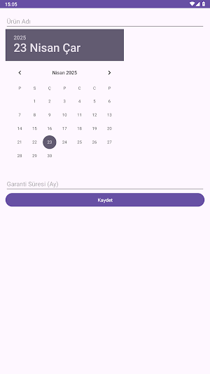 Garanti Süresi Takip Screenshot 2