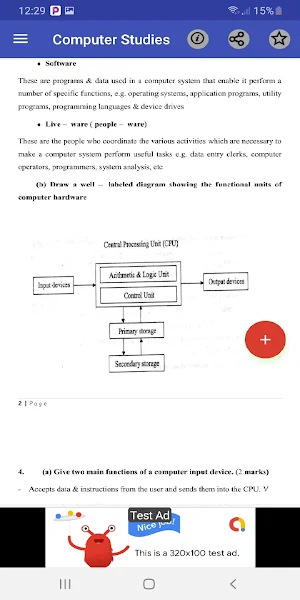 Computer studies: topicals Screenshot 3