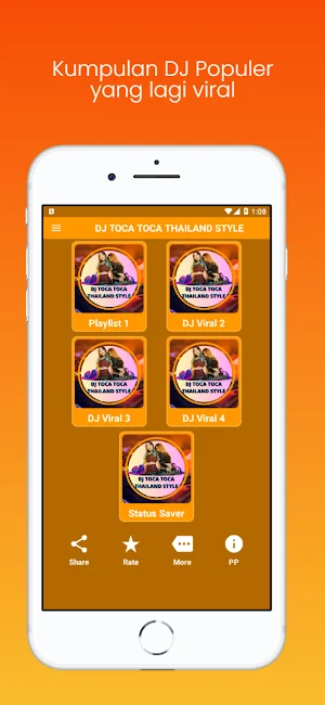 DJ Toca Toca Thailand Style Screenshot 0