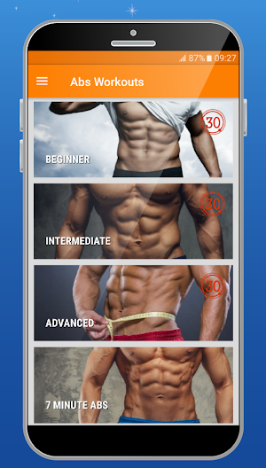 Abs Home Workout - Six Pack Abs in 30 Days Screenshot 1