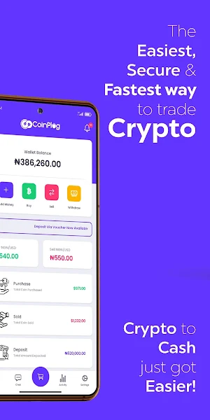 CoinPlug - Buy & Sell BTC and  Screenshot 2
