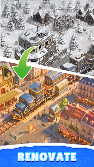 Sunward Express: Merge & Story Screenshot 1