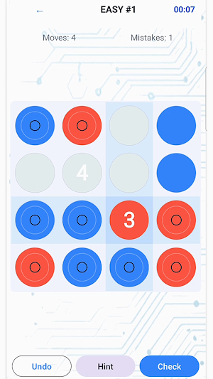 Color Logic Grid Screenshot 1