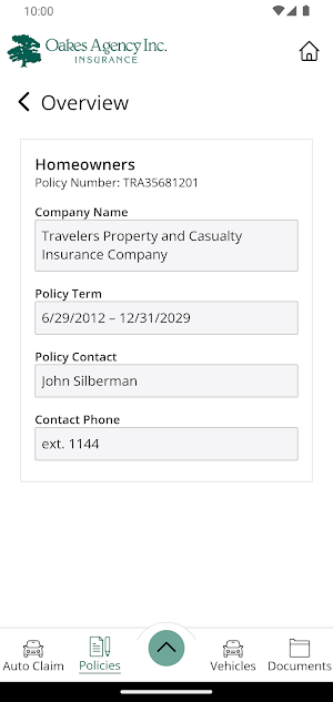 Oakes Agency, Inc. Mobile Screenshot 3