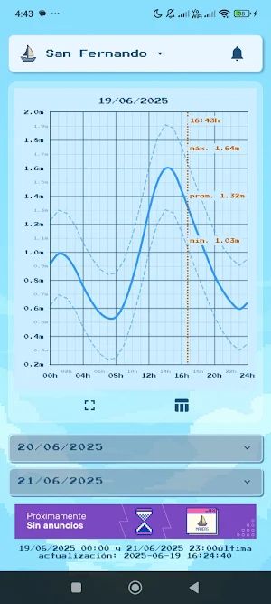 Mareas Screenshot 1
