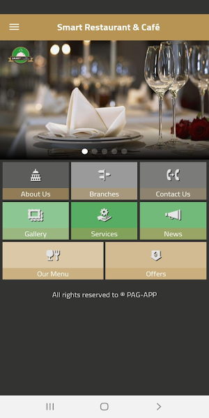 Smart Restaurant & Café Screenshot 1